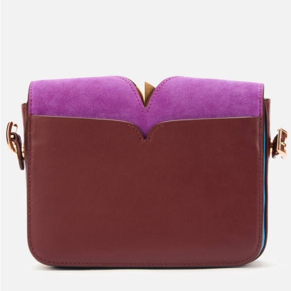 Kate Spade New York Women's Mystery Suede Small Shoulder Bag- Berry Blitz Multi - Picture 2 of 15